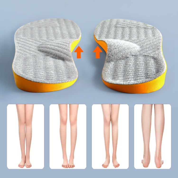 1pair O/X Leg Orthopedic Insoles Correction Shoe Inserts Arch Support Sports Shoe Pads-Reluova