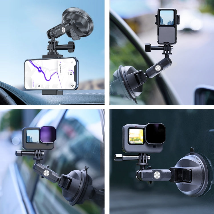 TELESIN Car Action Camera Holder Suction Cup 360 Degree Adjustable My Store