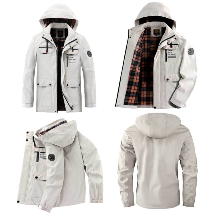 Men Casual Jacket Autumn And Winter Hooded Jacket My Store