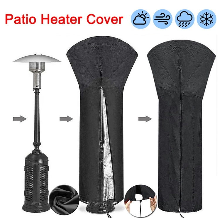 210D Waterproof Oxford Fabric Fan Shaped Air Energy Heater Cover