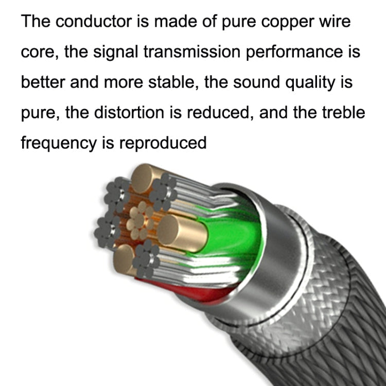 For Sennheiser HD518 / HD558 / HD598 / M40X / M50X Headset Upgrade Cable