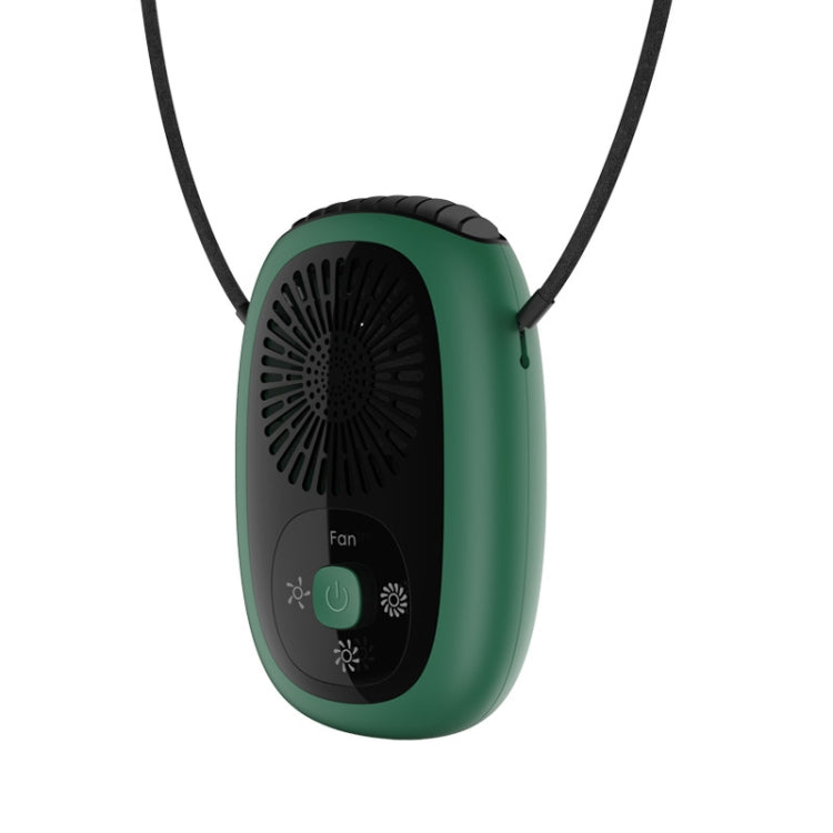 Leafless Hanging Neck Fan Mini Handheld Fan USB Rechargeable Fan Reluova