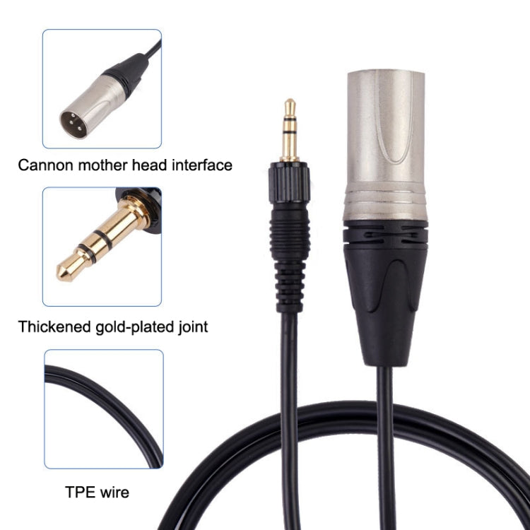 For Sony D11 / D21 / P03B Wireless Bee Microphone Pocket Camera Connection Cable, Length: