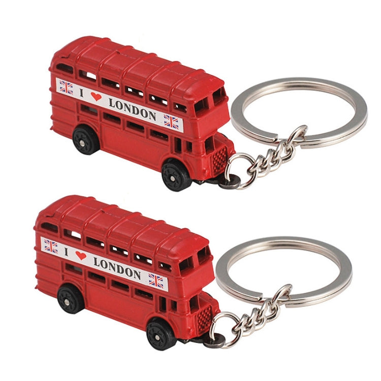 2pcs Mailbox Off-Road Vehicle Key Chain UK Tourism Souvenir Gift ÎҵÄÉ̵ê