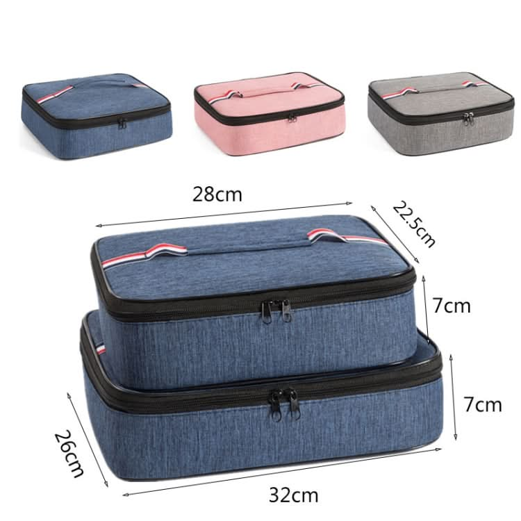 2pcs Small Waterproof Portable Lunch Bag Outdoor Picnic Lunch Box Insulation Bag-Reluova