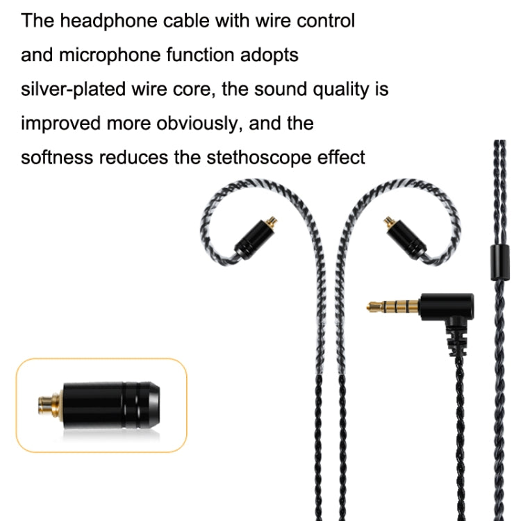 Headphone Cable With Microphone Upgrade Cable