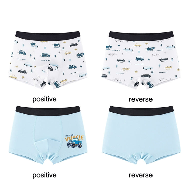 2pcs Boys Cartoon Cotton Boxer Antibacterial Boxer, Series 3 My Store