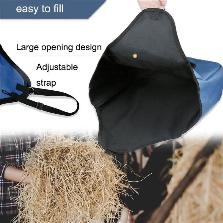 Double Layer Oxford Cloth Horse Hay Bale Hay Tote Bag - Reluova