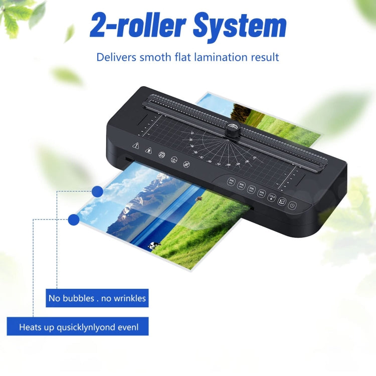 FN338 A4/A5/A6 Photo Laminator With 4 Levels Of Thickness Optional Preheating Alarm