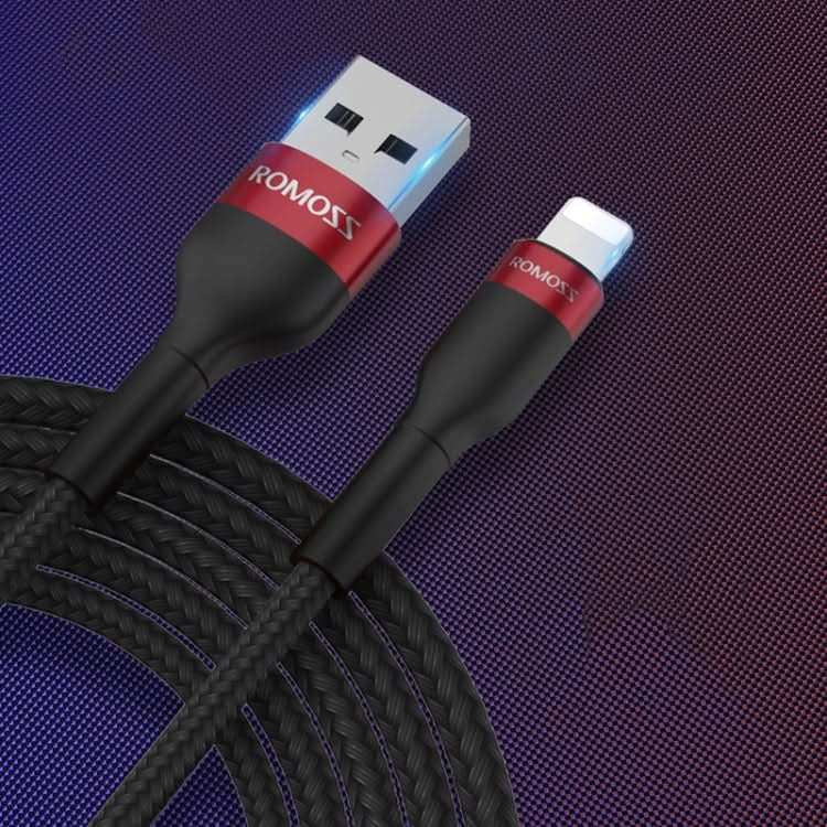 ROMOSS  CB12B 2.4A 8 Pin Fast Charging Cable For IPhone / IPad Data Cable 2m