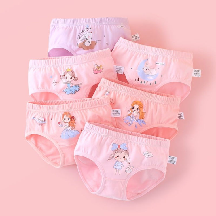 Soft And Comfortable Children Underwear High Stretch Cotton Girls Briefs, Series 1