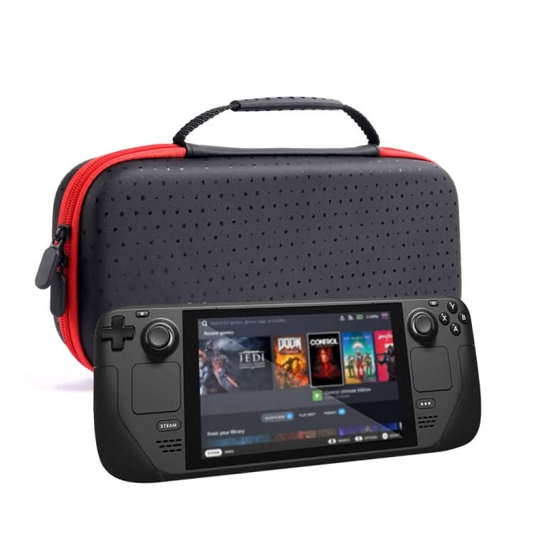 For Steam Deck Game Console Storage Bag Waterproof and Drop-proof with Interlayer Reluova