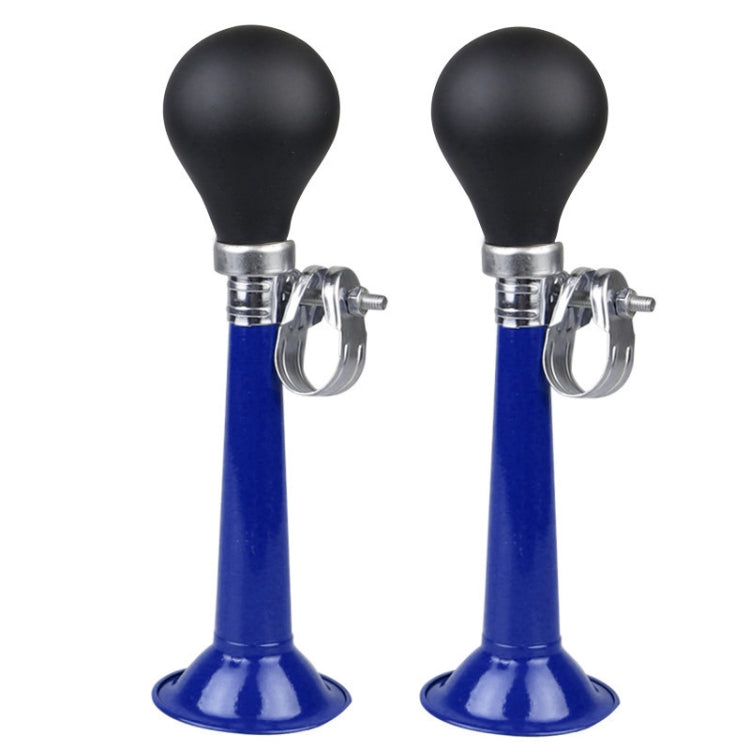 2pcs 7 inch Metal Plating Bicycle Air Horn Bicycle Accessories Reluova