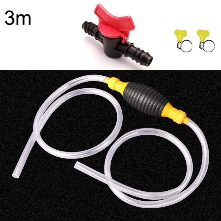 With Switch Car Motorcycle Oil Barrel Manual Oil Pump Self-Priming Large Flow Oil Suction