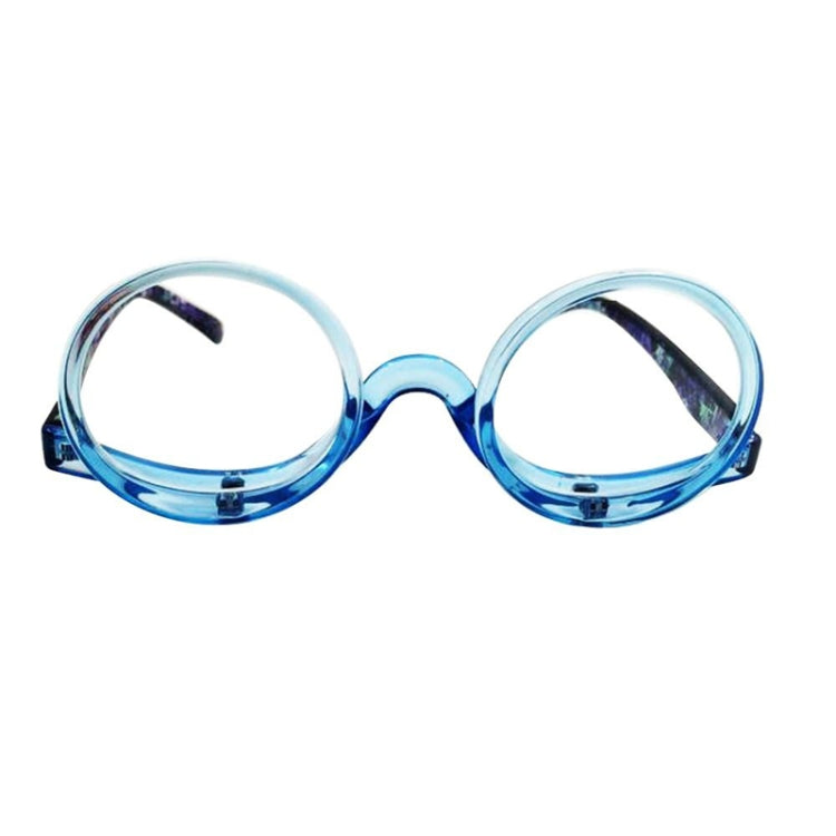 Makeup Magnifying Glass Presbyopic Glasses Flip Swivel Reading Glasses, Degree:, Series 1 Reluova