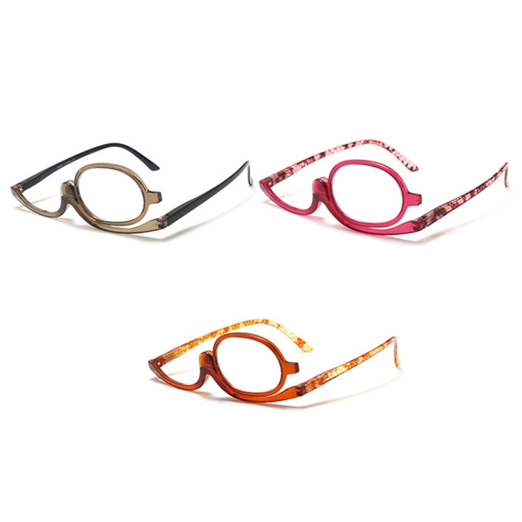 Makeup Presbyopic Glasses Monolithic Reading Glass Magnifying Glass, Degree: Reluova