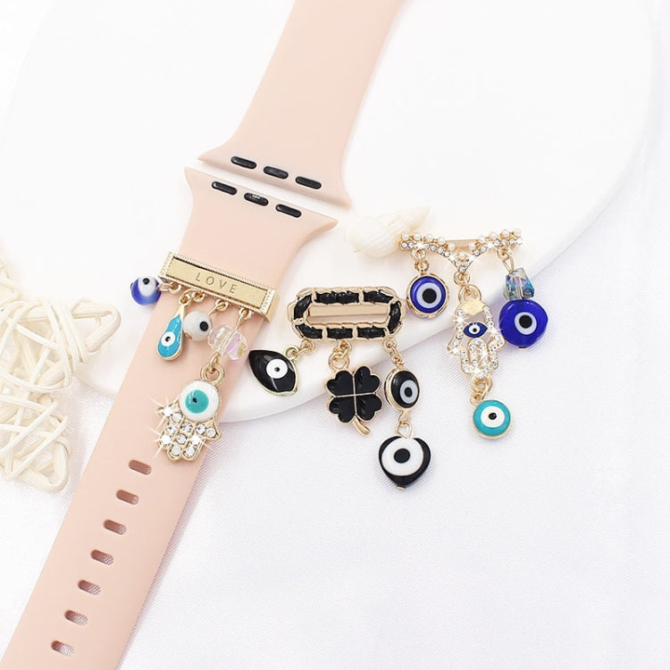 Silicone Strap Decoration Ring Strap Decoration Buckle