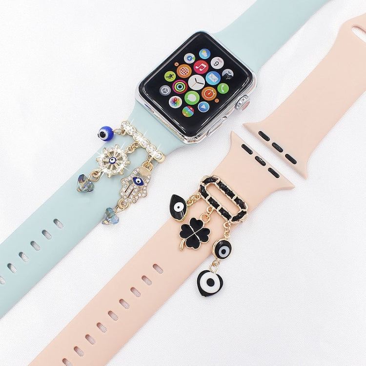 Silicone Strap Decoration Ring Strap Decoration Buckle