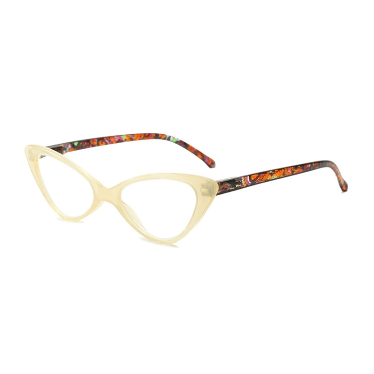 Street Stall Triangular Cat Eye Presbyopic Glasses, Degree: