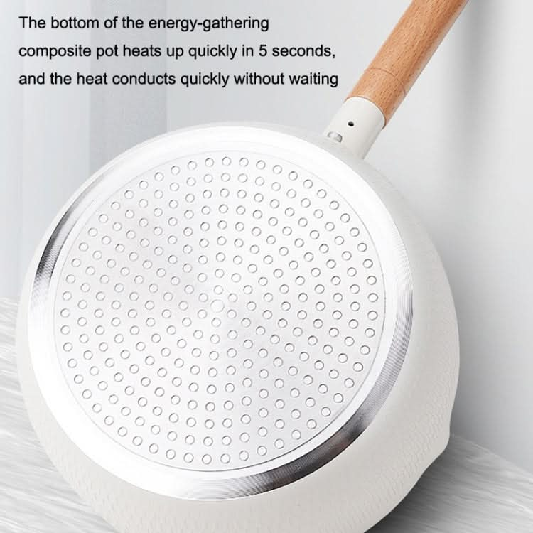 20cm Without Cover Boil Instant Noodles Non-Stick Pan Baby Food Supplement Pan Maifan Stone Small Milk Pot-Reluova