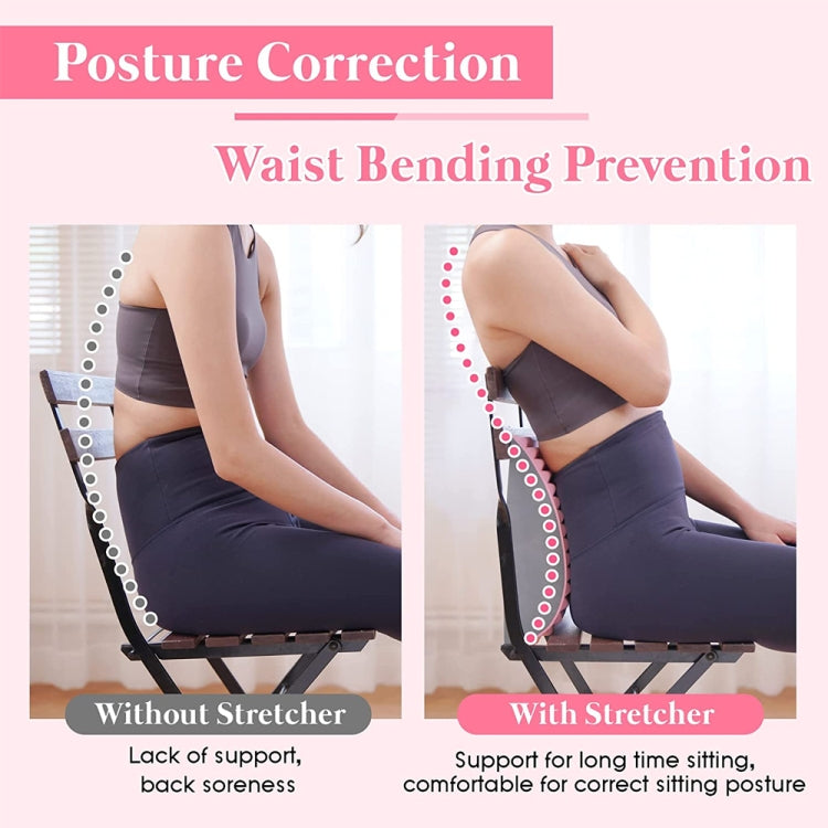 Lumbar Relaxing Massager Spinal Corrective Stretch Exercise Aid