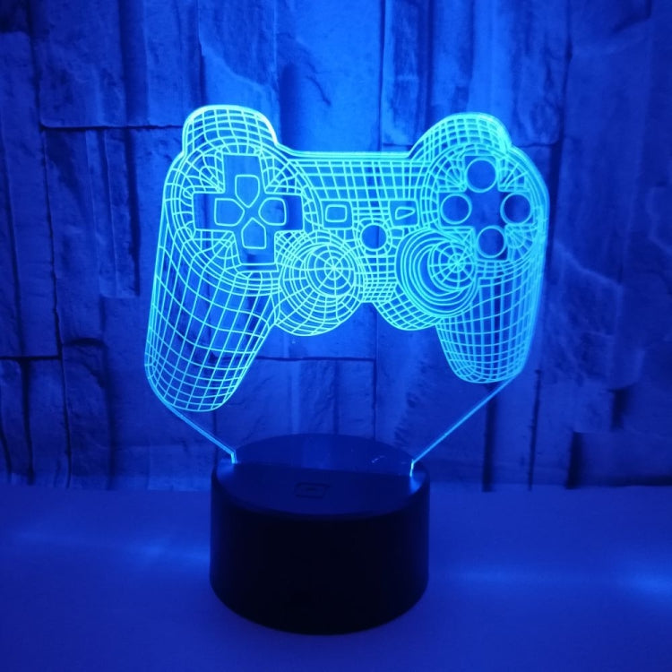 3D Game Handle Three-dimensional Colorful LED Lights