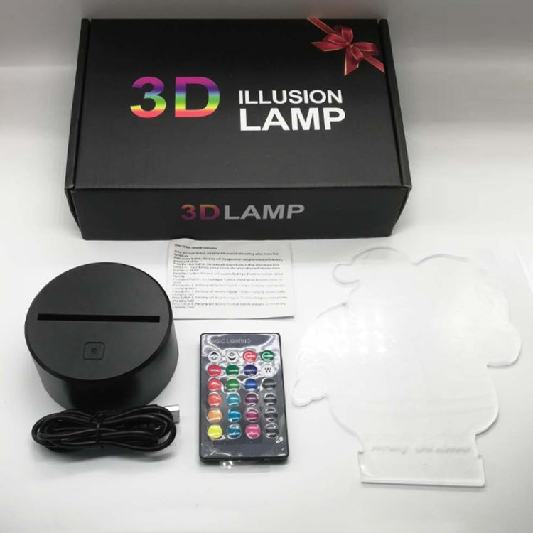 3D Game Handle Three-dimensional Colorful LED Lights My Store