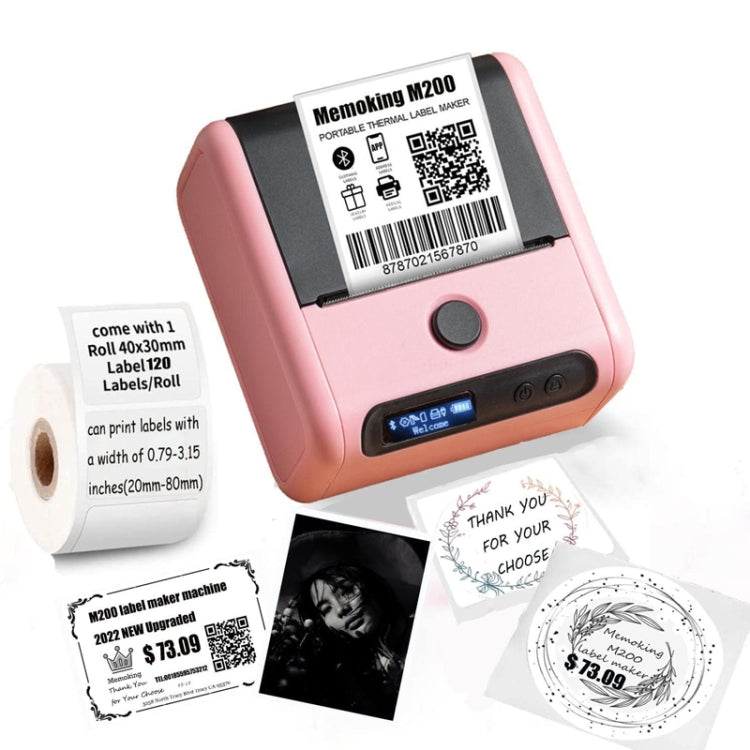 Phomemo M200 QR Code Tag Handheld Portable Bluetooth Thermal Label Printer Reluova