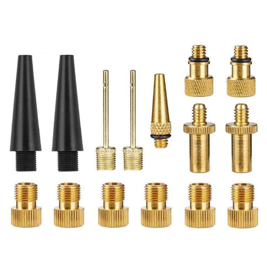 SV/AV/DV Bicycle Valve Adapter Set Bike Ball Pump Accessories Reluova