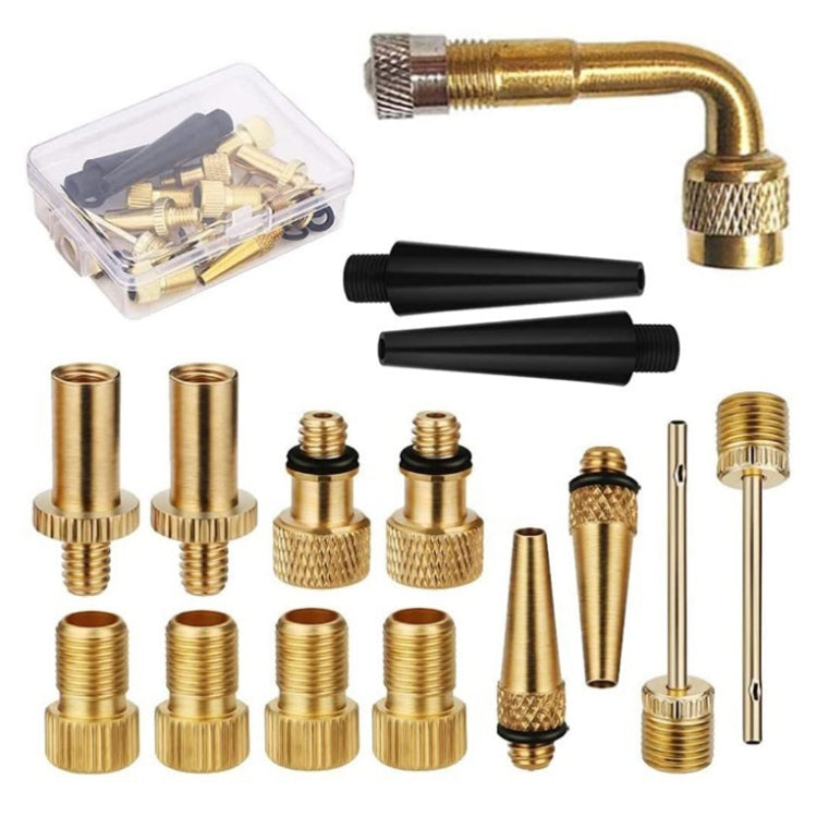 SV/AV/DV Bicycle Valve Adapter Set Bike Ball Pump Accessories Reluova