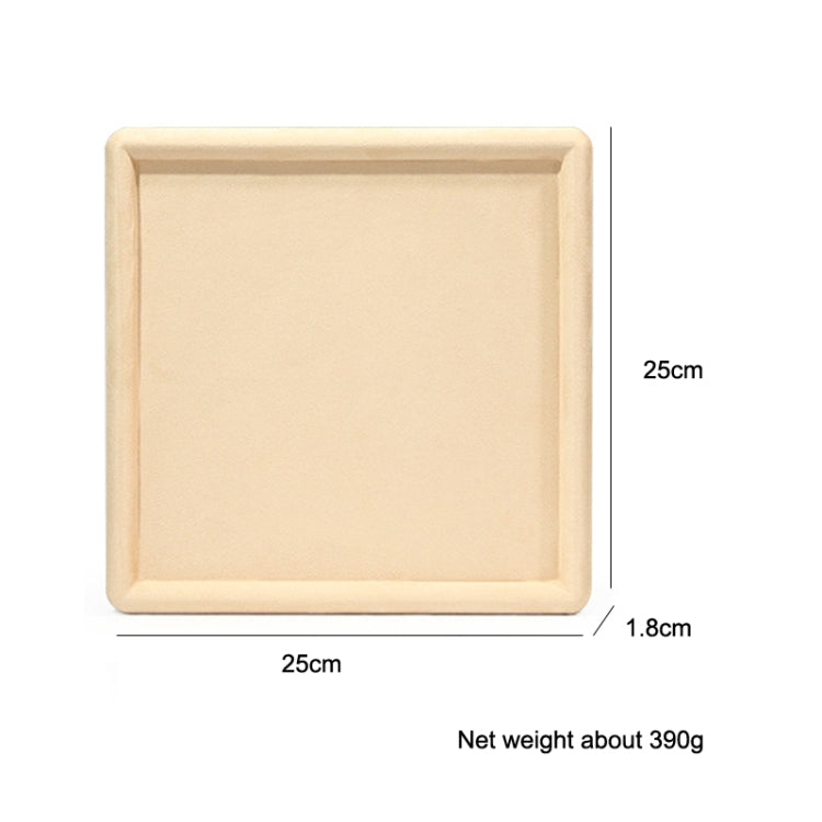 25x25x1.8cm Jewelry Tray Ring Square Empty Plate Earrings Necklace Jewelry Display Tray My Store