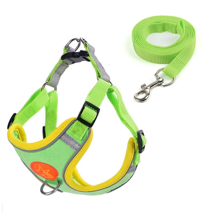 Pet Dog Harness Reflective Anti-break-off Vest-style Leash, Series 2 - Reluova