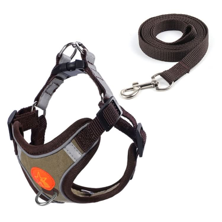 Pet Dog Harness Reflective Anti-break-off Vest-style Leash, Series 1 - Reluova