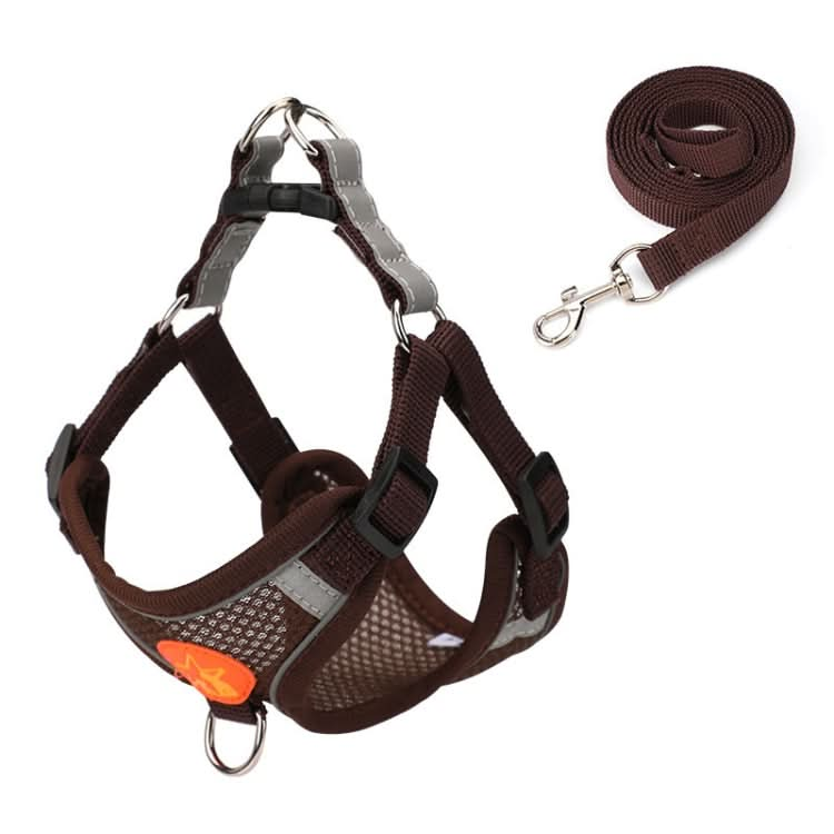 Pet Dog Harness Reflective Anti-break-off Vest-style Leash, Series 1 - Reluova