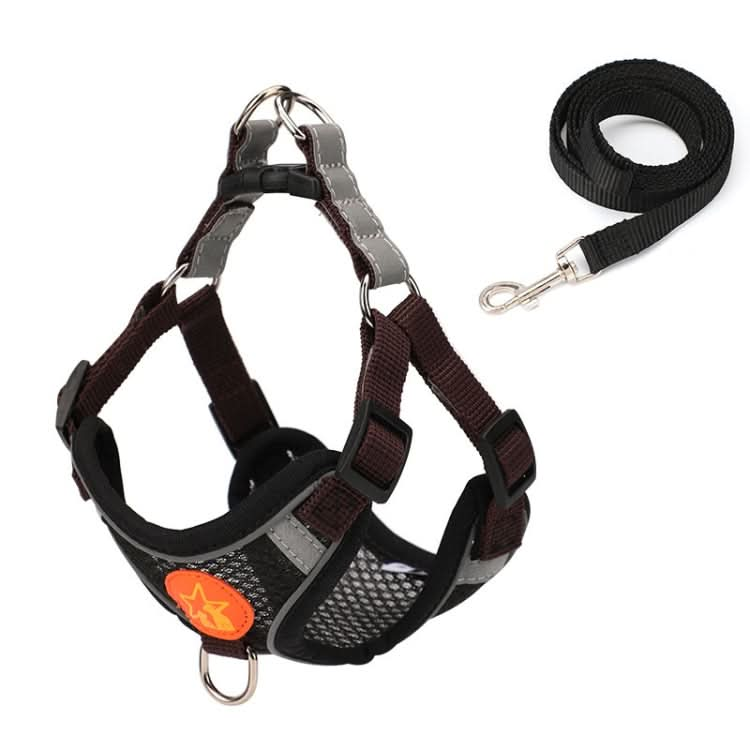 Pet Dog Harness Reflective Anti-break-off Vest-style Leash, Series 1 - Reluova