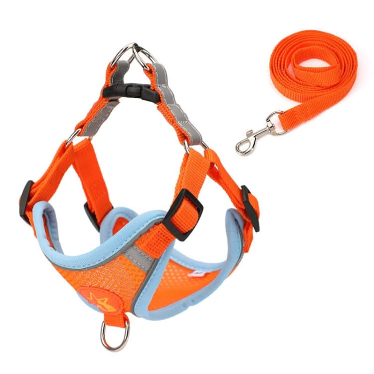 Pet Dog Harness Reflective Anti-break-off Vest-style Leash, Series 1 - Reluova