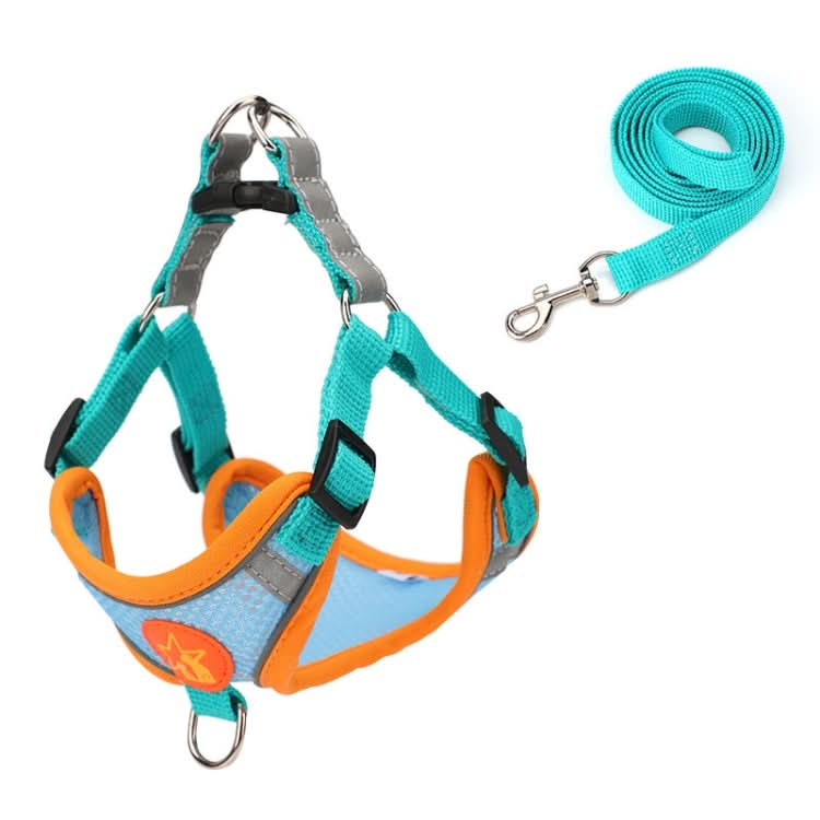 Pet Dog Harness Reflective Anti-break-off Vest-style Leash, Series 1 - Reluova