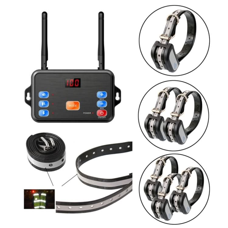 2 In 1 Pet Wireless Fence Bark Control Smart Dog Trainer-Reluova