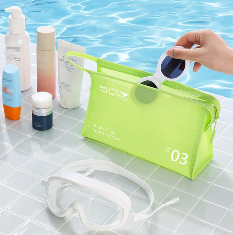 Portable Waterproof PVC Toiletry Bag Cosmetic Storage Bag Travel Clutch My Store