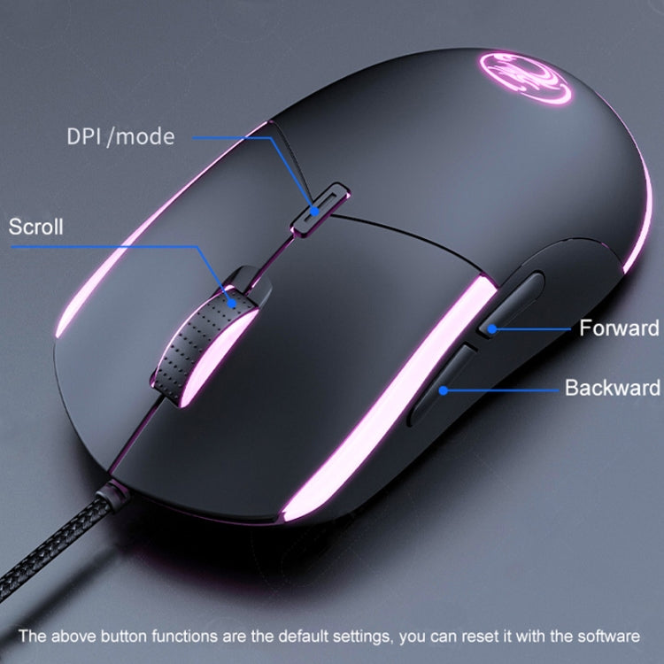 IMICE T30 Wired E-Sports Gaming Mouse LED Luminous Colorful Programmable 6D Mouse My Store