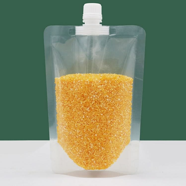 5pcs Portable Food Packaging Bag Grain Sealed Bag Fresh-keeping Storage Bag, Capacity: 500g-Reluova