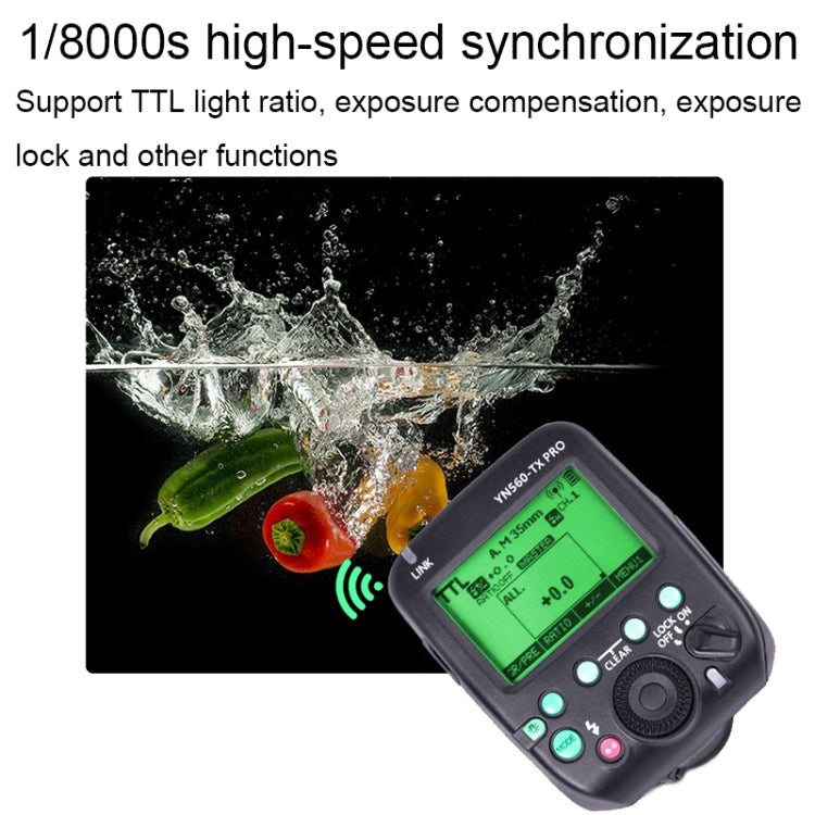 YONGNUO YN560-TX Pro High-speed Synchronous TTL Trigger Wireless Flash Trigger