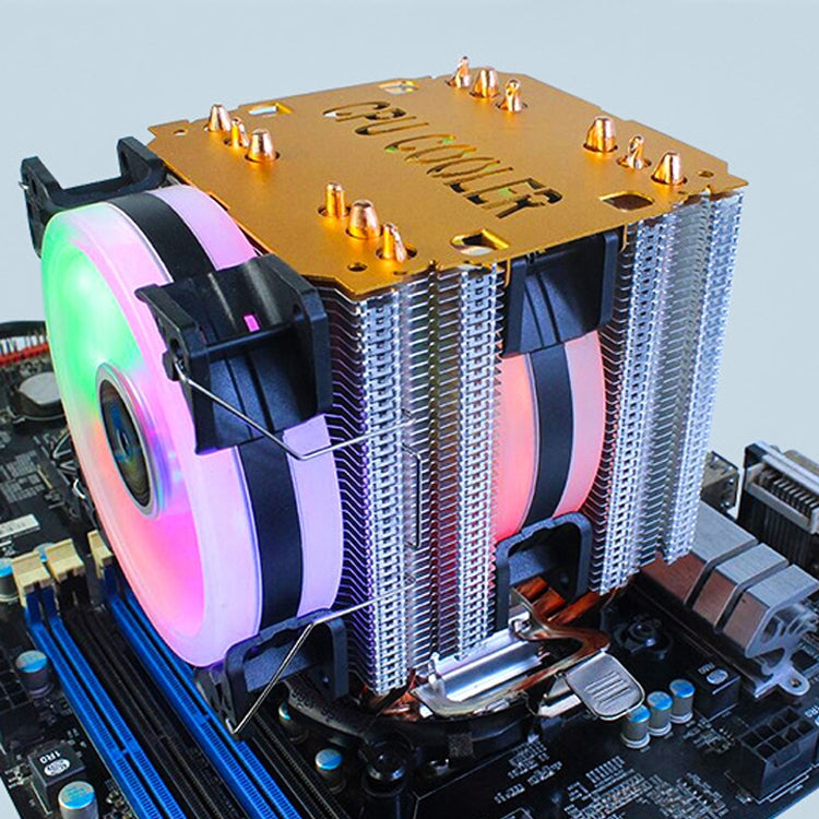 EVESKY 600 Desktop Computer 4 Copper Tube Mute CPU Cooling Fan My Store