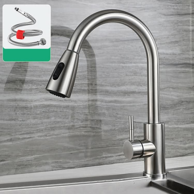 Kitchen Pull-out Universal Telescopic Hot & Cold Water Faucet Reluova