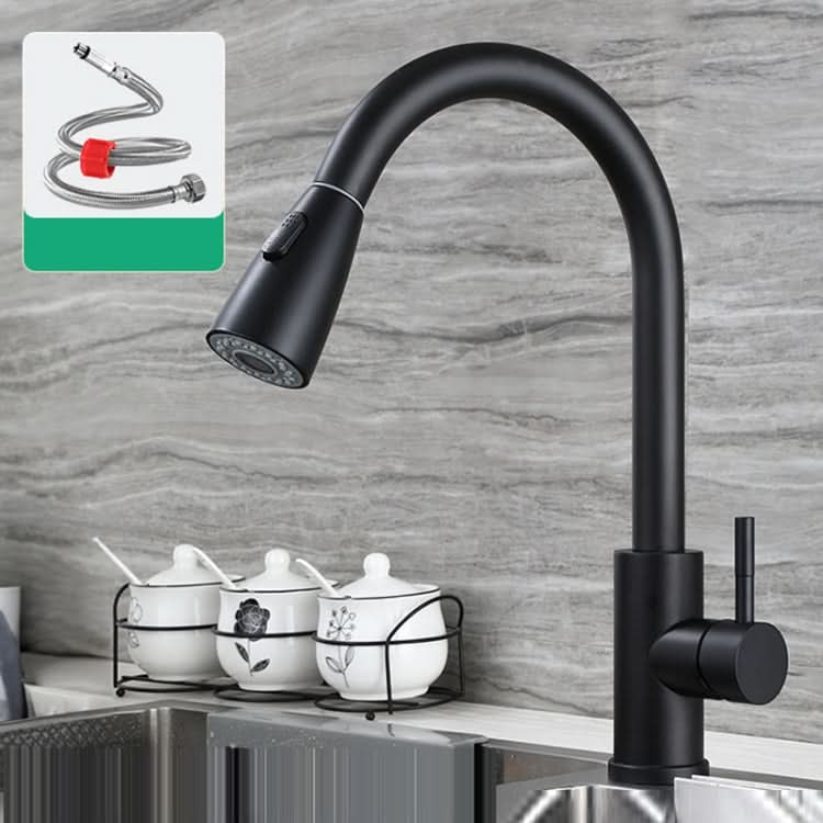 Kitchen Pull-out Universal Telescopic Hot & Cold Water Faucet Reluova