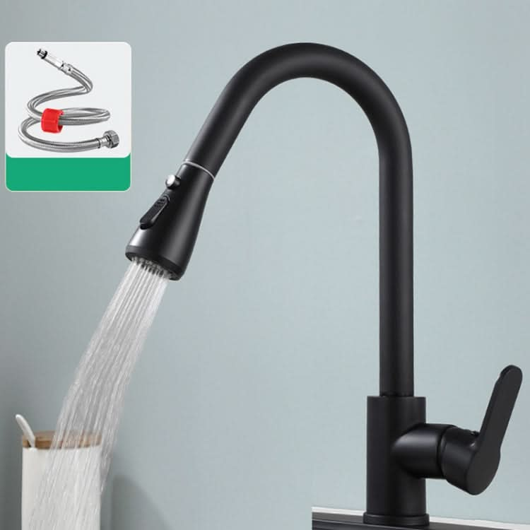 Kitchen Pull-out Universal Telescopic Hot & Cold Water Faucet Reluova