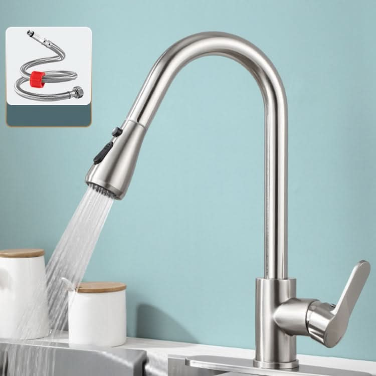 Kitchen Pull-out Universal Telescopic Hot & Cold Water Faucet Reluova