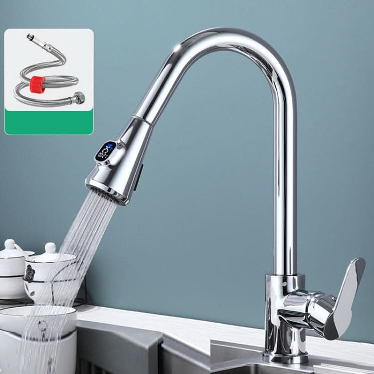 Kitchen Pull-out Universal Telescopic Hot & Cold Water Faucet Reluova