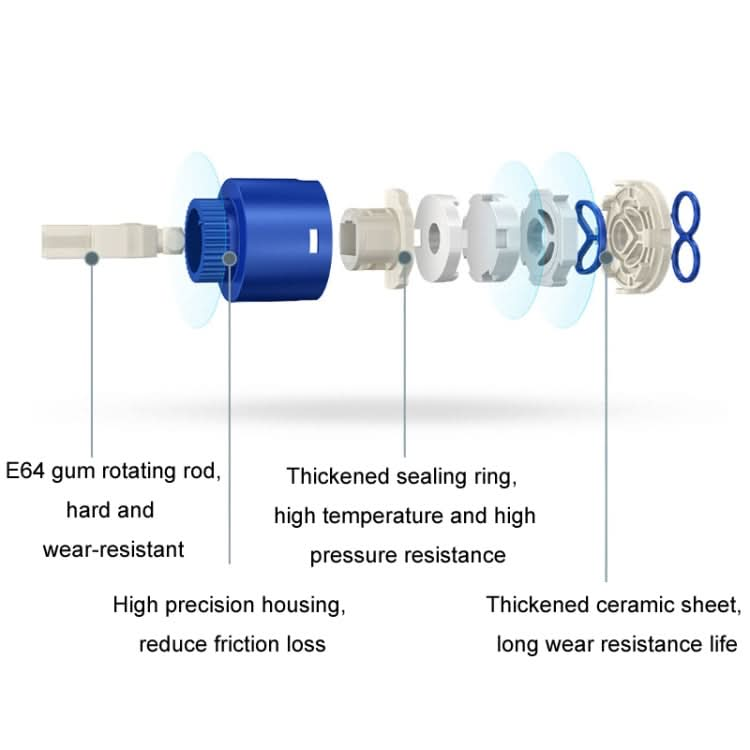 Kitchen Pull-out Universal Telescopic Hot & Cold Water Faucet Reluova