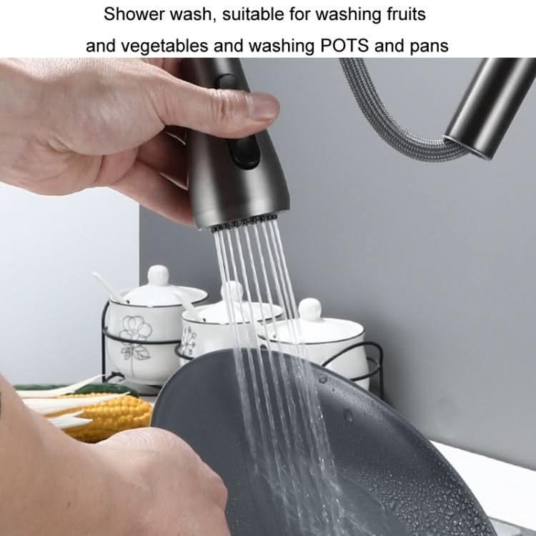 Kitchen Pull-out Universal Telescopic Hot & Cold Water Faucet Reluova